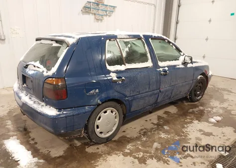 1996 Volkswagen Golf Gl/Harlequin z USA, uszkodzony, nr VIN 3VWFA81H6TM082177
